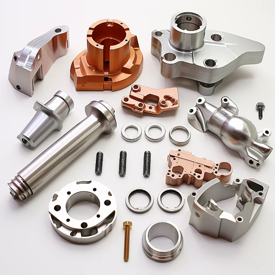 Custom  Made Cnc Machining Milling Parts Service Aluminium Brass Cnc Stainless Steel Titanium Metal Part MOQ 1PC