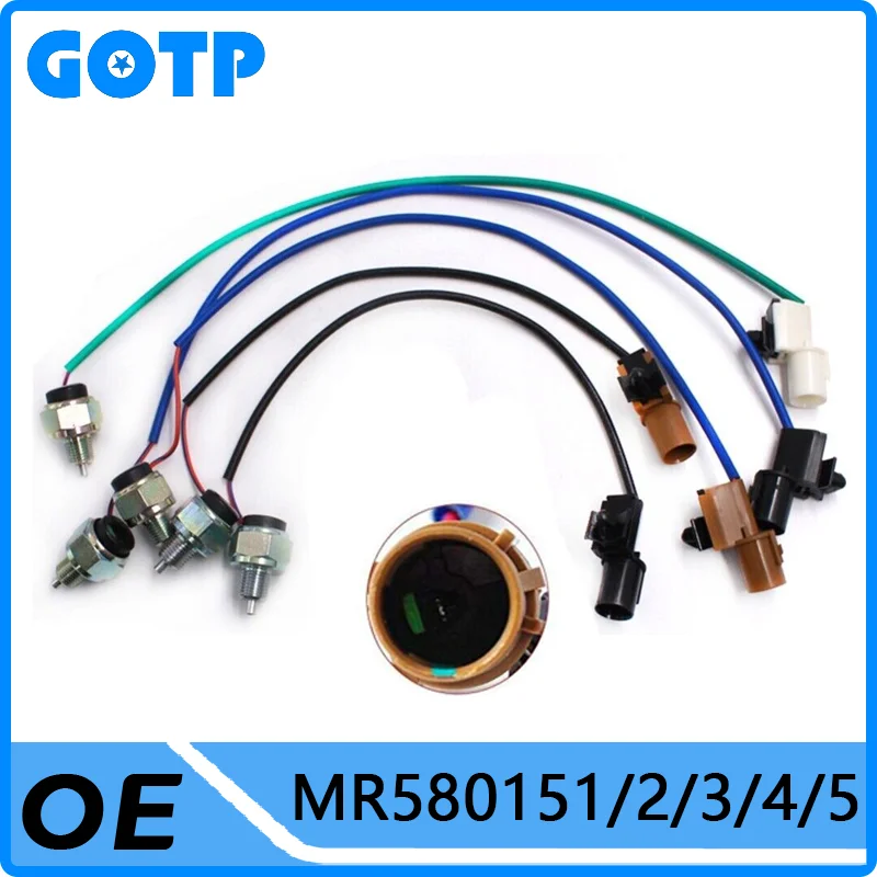 

5pcs/Sets GOTP Brand MR580151 MR580152 MR580153 MR580154 MR580155 T/F Gearshift Position Switch For Mitsubishi Montero Pajero