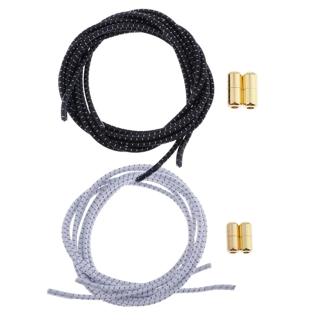 Elastic Shoelaces Sports Running Sneakers Shoe Laces for Adults