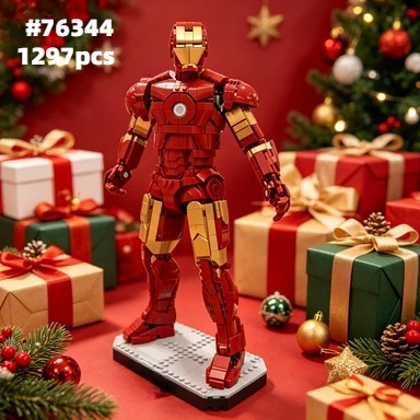 

In-stock new Mark 3 building block SYEM Set 1297PCS release collectible gift for adults collectible decoration 76344