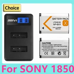 1850mAh np-bx1 NPBX1 Camera Battery For Sony DSC RX1 RX100 M3 M2 RX1R WX300 HX300 HX400 HX50 HX60 GWP88 PJ240E AS15 WX350 Parts