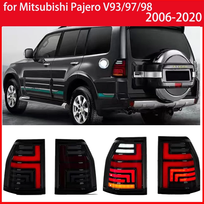 

for Mitsubishi Pajero V93 V97 V98 LED taillights retrofitted taillights assembly 2006-2020 Auto accessories turn signal brake