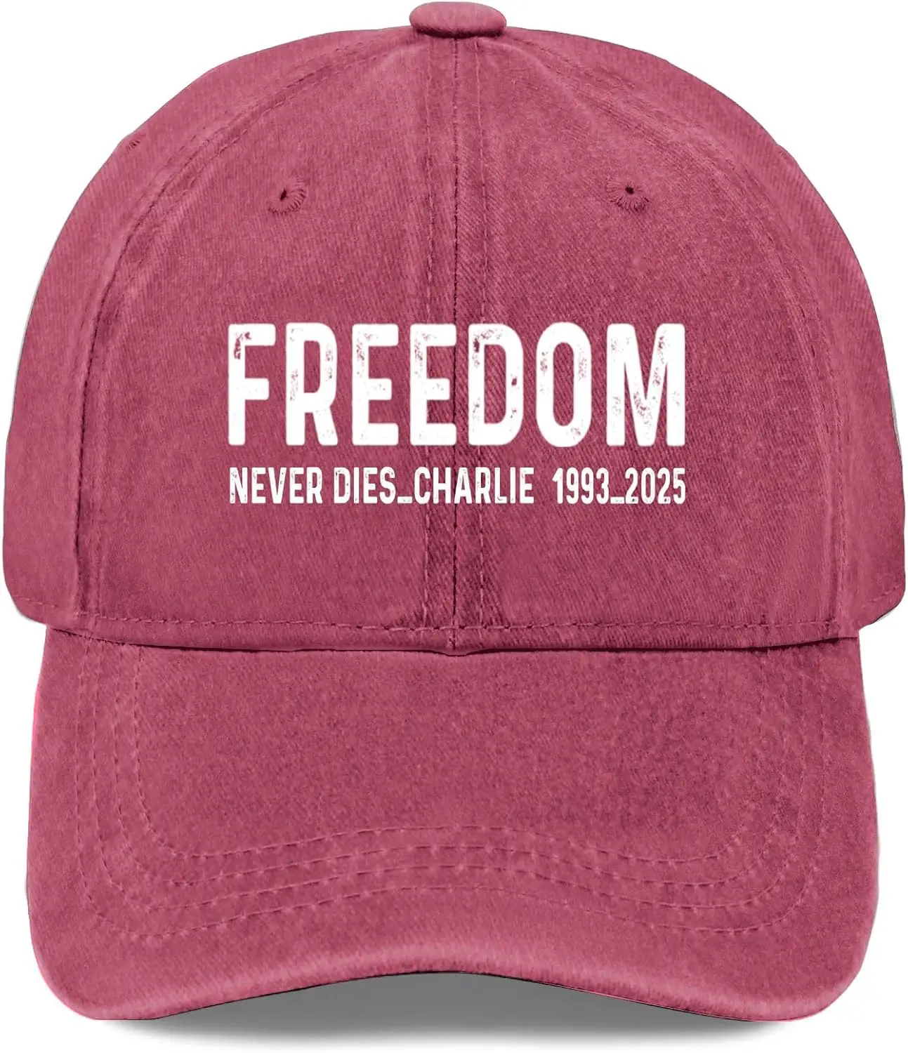 Женские шапки Charlie Kirks Freedoms, модная потертая бейсболка с потертостями, кепка дальнобойщика Charlie Kirks 1993-2025 гг.