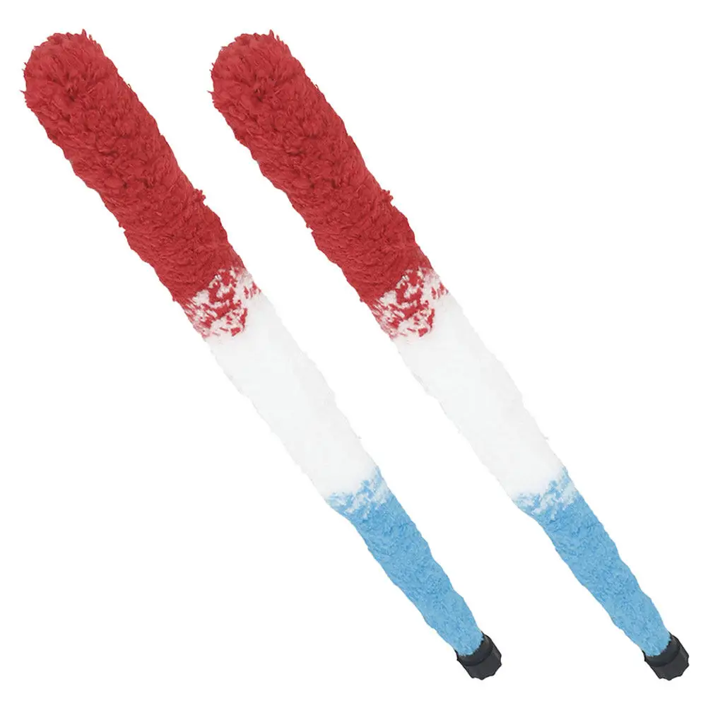 2Pcs Saxophone Cleaning Brush Absorbent Material Portable Alto Sax Neck Inner Tube Cleaning Long Rod Instrument Cleaner