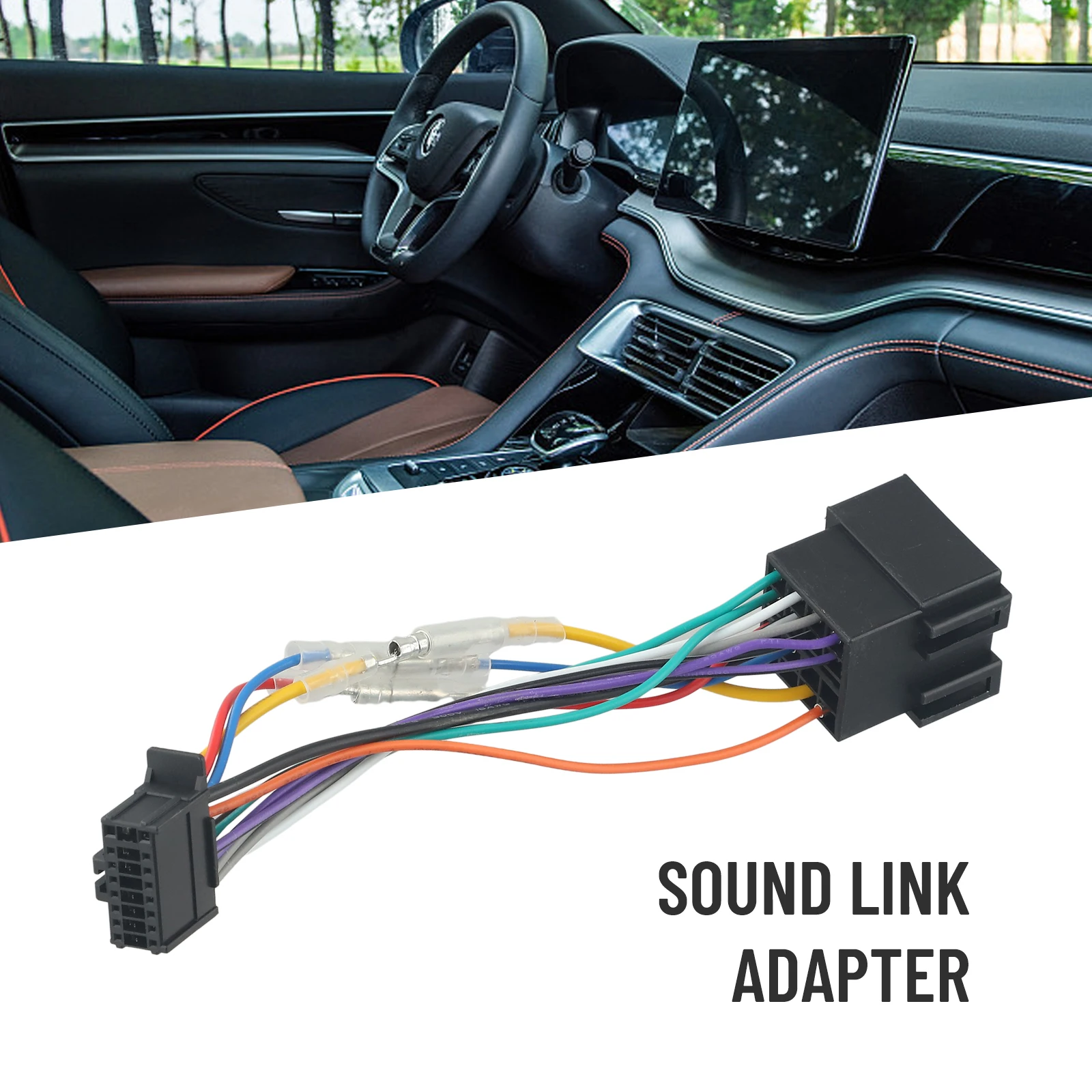 1PCS Adapter Wiring Harness Connectors Car Stereo Radio-ISO Wiring Harness Connector 16 Pin PI100 For Pioneer 2003-on     