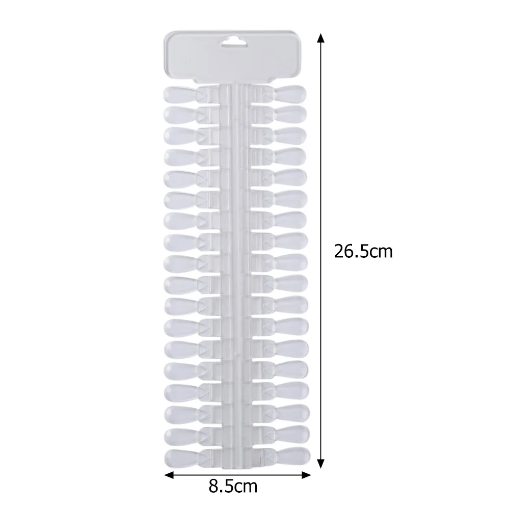36 pçs/set gráfico de exibição da arte do prego falso pro gel polonês adesivos de unhas falsas removível paleta de exibição da arte do prego útil ferramenta da arte do prego