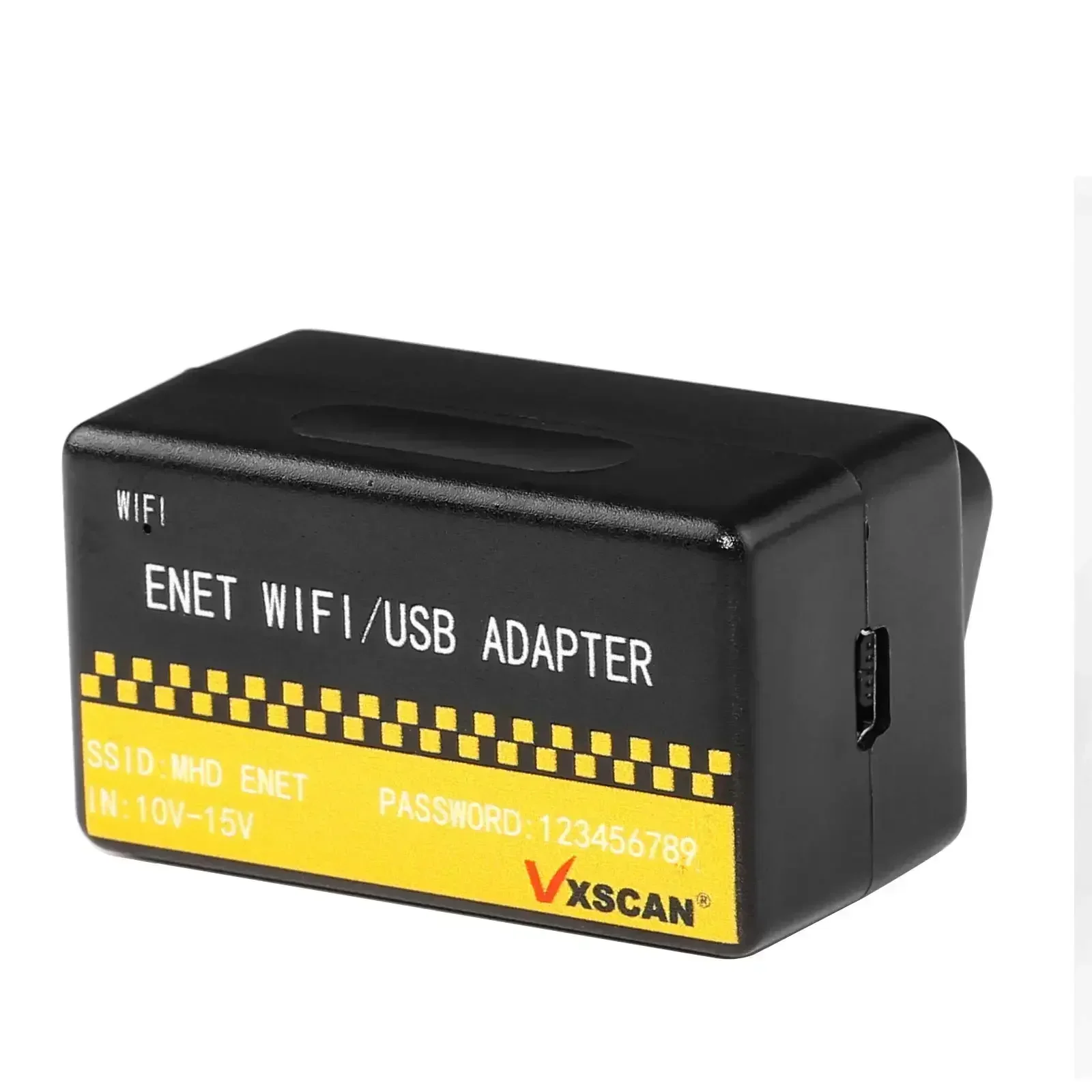Para VXSCAN OBD ENET WIFI/adaptador USB DOIP para BMW serie F/G interfaz Ethernet funciona con IOS Android y Windows
