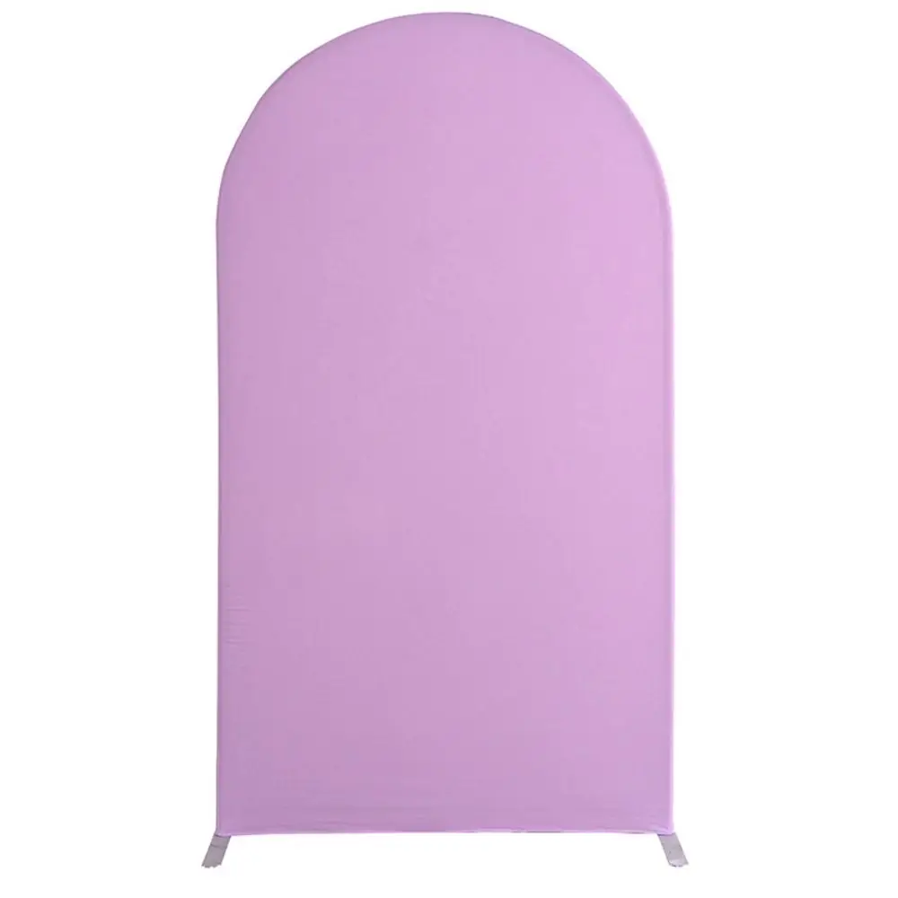 

Elastic Double Sided Arch Backdrop Cover Doubleside Arch Arch Backdrop Stand Cover Solid Color Arched Shape Backdrop Cover