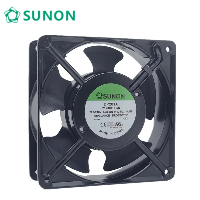 

For sunon Fan DP201A-2123HBT.GN Aluminum Frame 220/240V 12038 CPU Cooling Fan 120*120*38MM