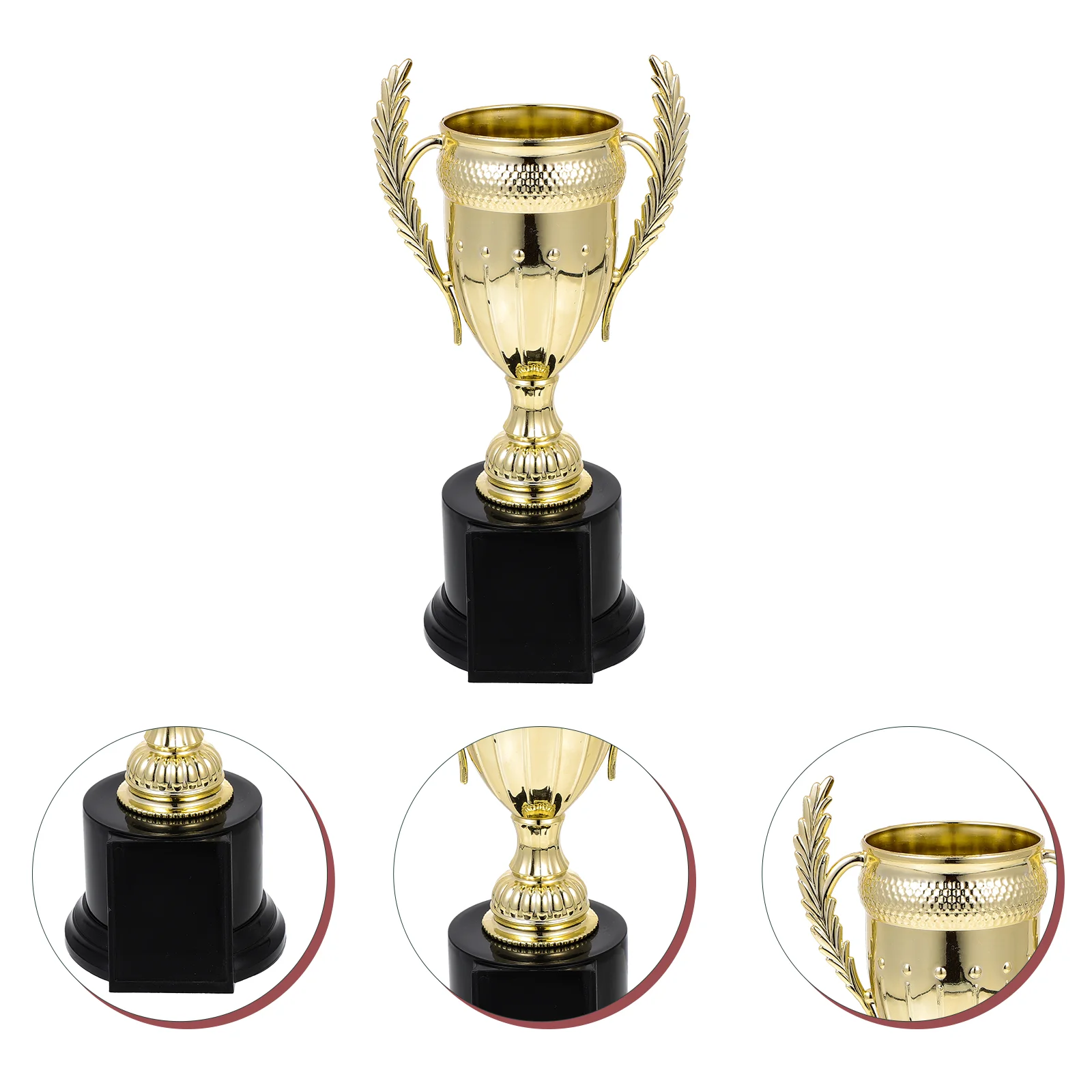 Toy Kids Football Children's Trophy Award Sports Competition Universal Cup Golden Large Plastic for Game