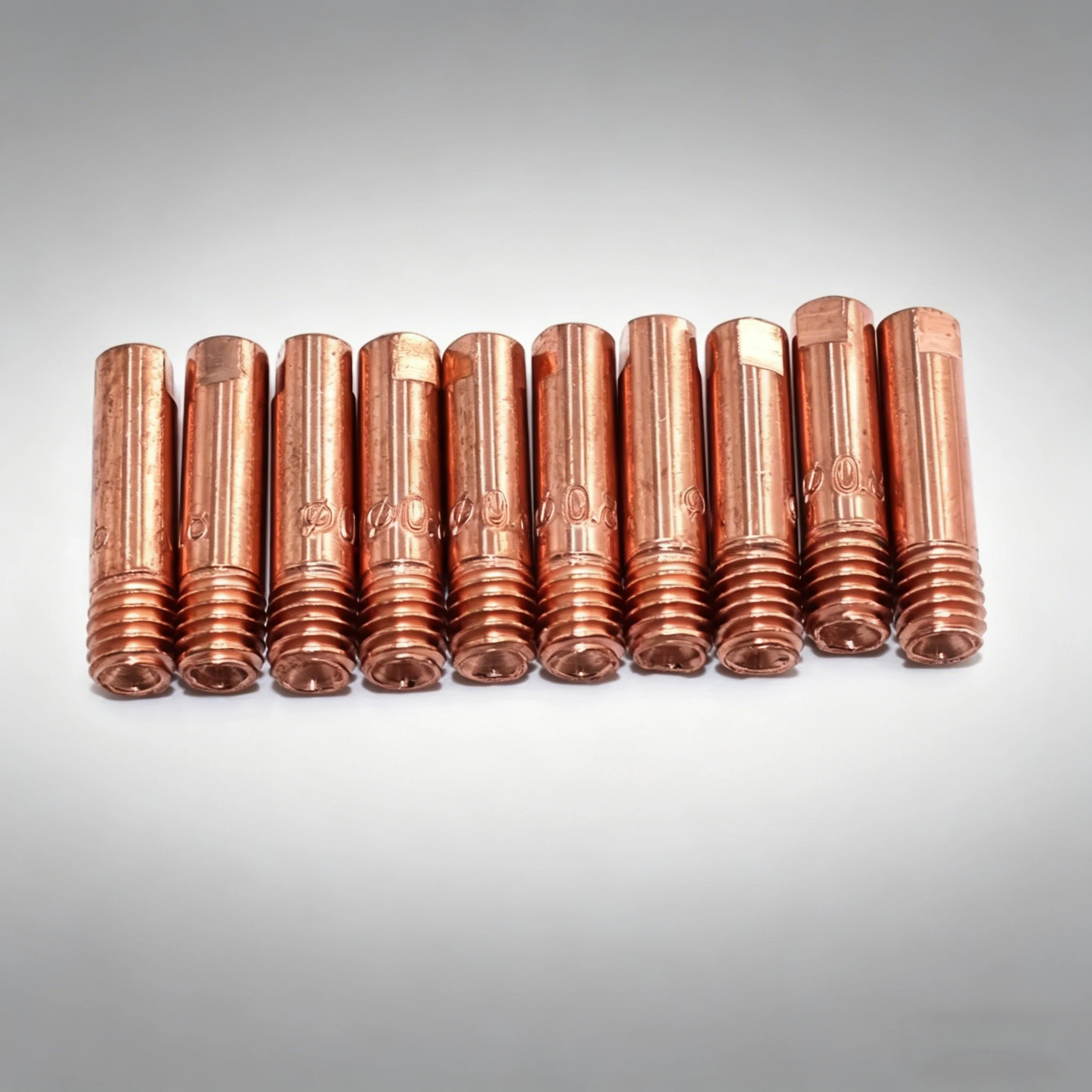 24pcs 15AK MIG Welding Torch Gun Consumables Set with Electrode Shield Cups & Link Rod Tips Goose Neck Bend for Welding Machines