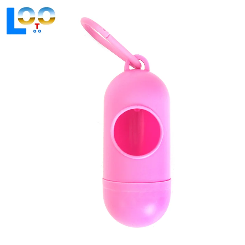 1 ชิ้นถุงขยะสัตว์เลี้ยงเครื่องจ่ายสุนัขอุจจาระถุงพลั่วแคปซูลสะดวกสุนัขอุจจาระถุงเก็บถุงขยะตู้