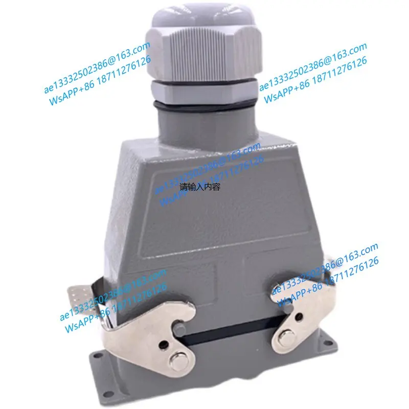 Heavy duty connector rectangular high current 80A plug HDC-HK-004 core 6 pin 12 aviation socket 14 connector
