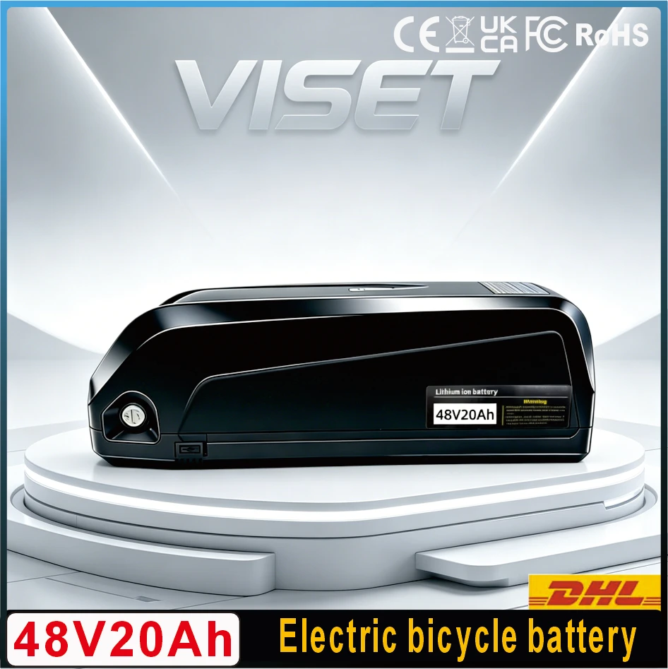 

2026 48V 13AH Waterproof Li-ion Battery Hailong/Shark 18650 Ebike Battery for 250W -1000W for Bafang BBS02 BBS03 BBSHD