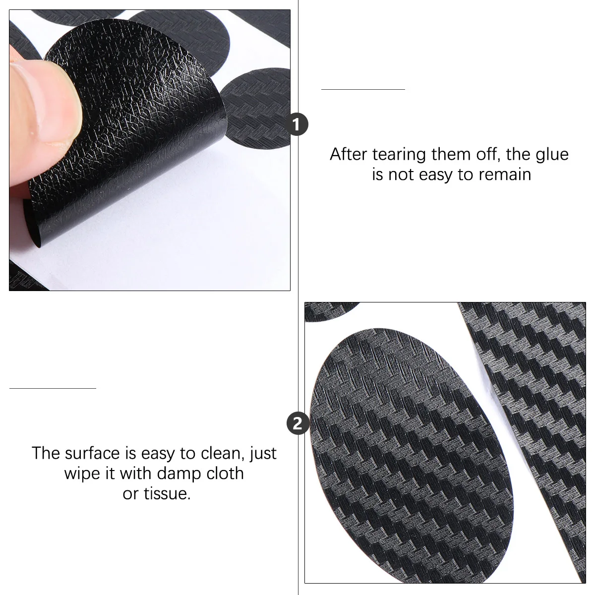 

2 Sheets Bike Frame Protectors PVC Semi-hard Stickers Covers Films Decals Pasters Scratch Resistant Clean Wear Bike Supplies
