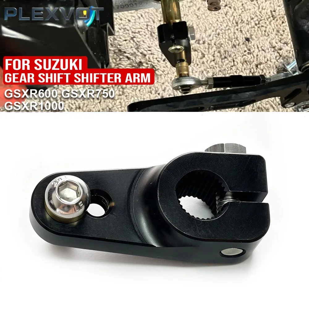 GSX-R750 GSXR 600 Motorcycle CNC Aluminum Footpeg Rearset Gear Shift Shifter Arm For Suzuki GSXR600 GSXR750 GSXR1000