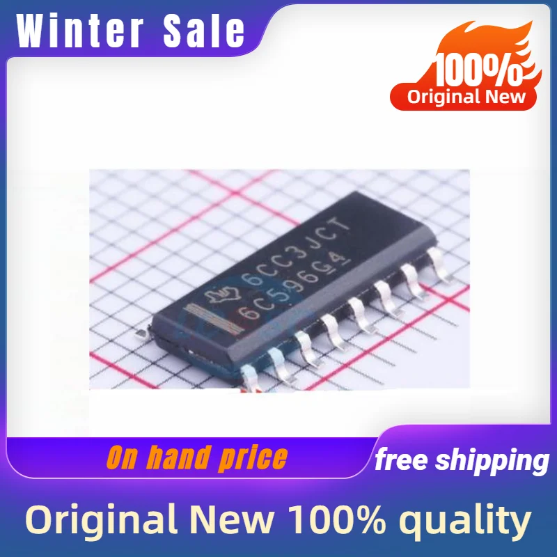 1-200 piezas nuevo original TPIC6C596DR G4 SOP16 6C596 (componente electrónico)