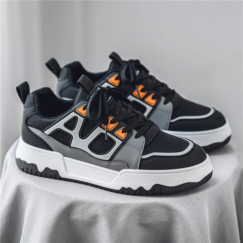 

Модная мужская обувь, роскошные брендовые кроссовки, дышащая повседневная обувь с сеткой, трендовая уличная обувь для скейтборда для мужчин, тренировочная обувь Tenis