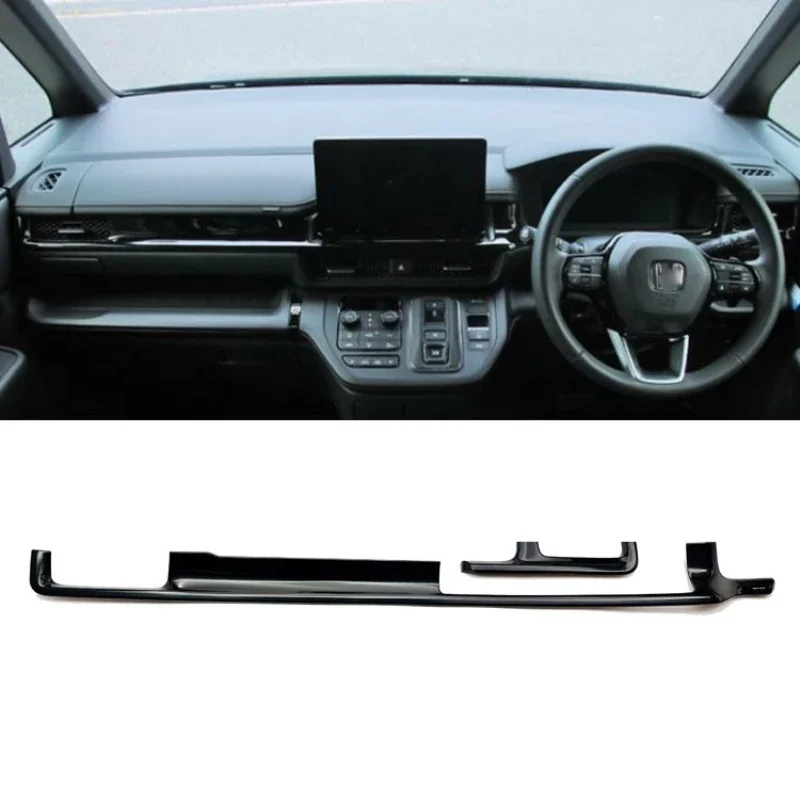 For Honda Stepwgn Spada Air RP6 RP7 RP8 2022 2023 Interior front dashboard Center Control Strip air vent Cover Car Accessories