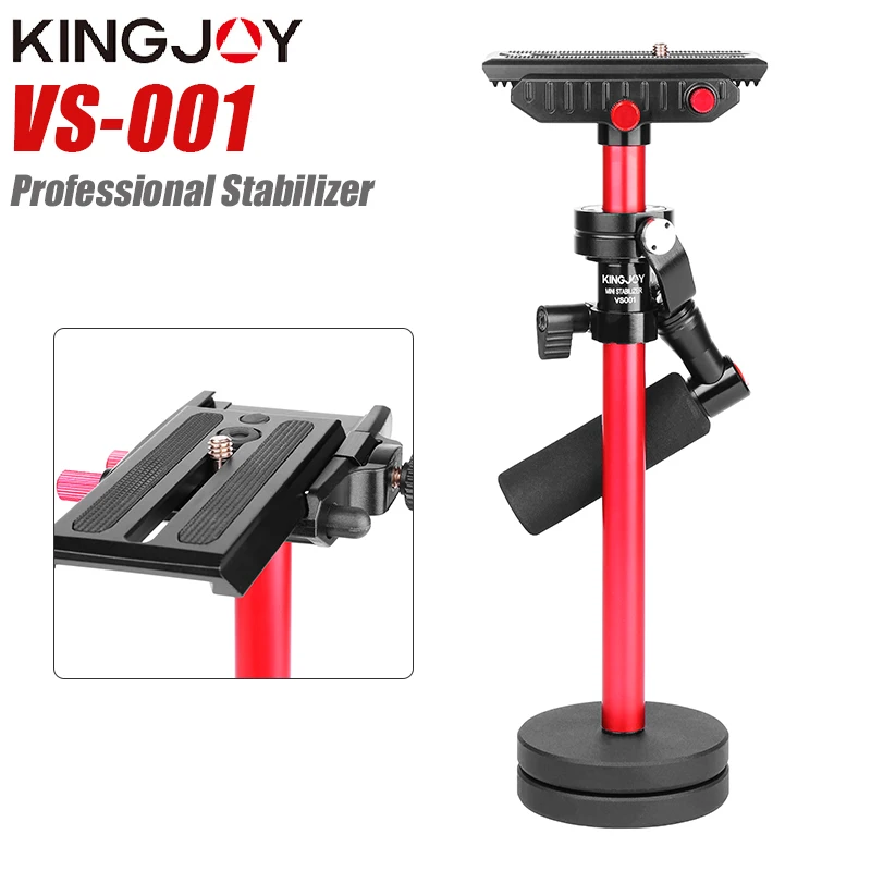 Stabilizzatore KONGJOY VS001 stabilizzatore Video portatile per Steadycam Steadicam per stabilizzatore cardanico per fotocamera Canon Nikon Sony DSLR