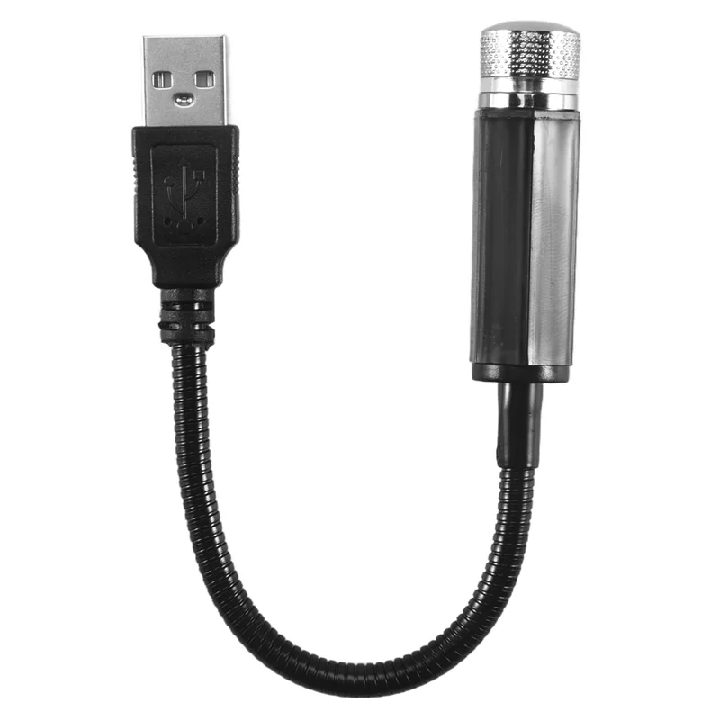 BAAG-автомобильные светодиодные огни звездного неба, интерьер автомобиля, атмосфера, потолок, ночная звезда, лампа, USB атмосферные огни