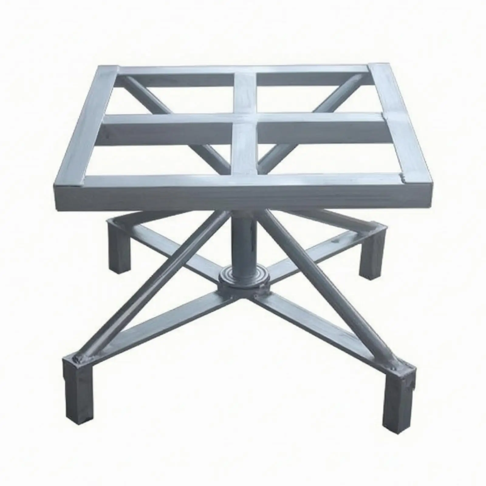 Spray Painting Table 360 Degree Rotation Rotating Worktable Steel Turntable with Metal Lattice Surface for Painters, Hobbyists,