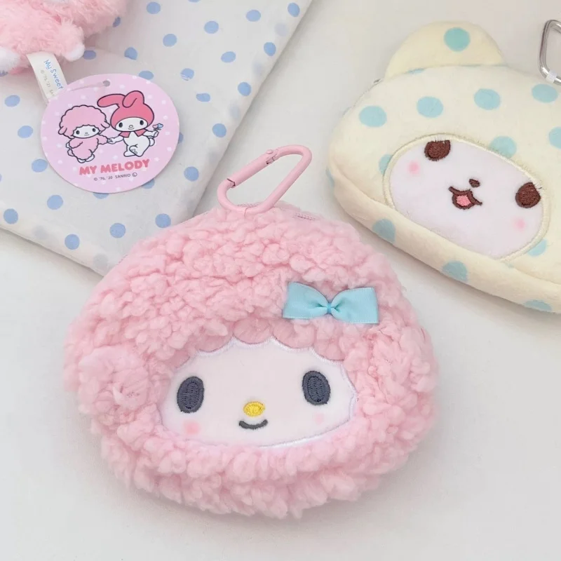 Sanrio Cartoon My Sweet Piano Pluszowy Brelok Portmonetka My Melody Zawieszka do Plecaka Pluszowa Lalka Akcesoria Dekoracja Torby Prezenty
