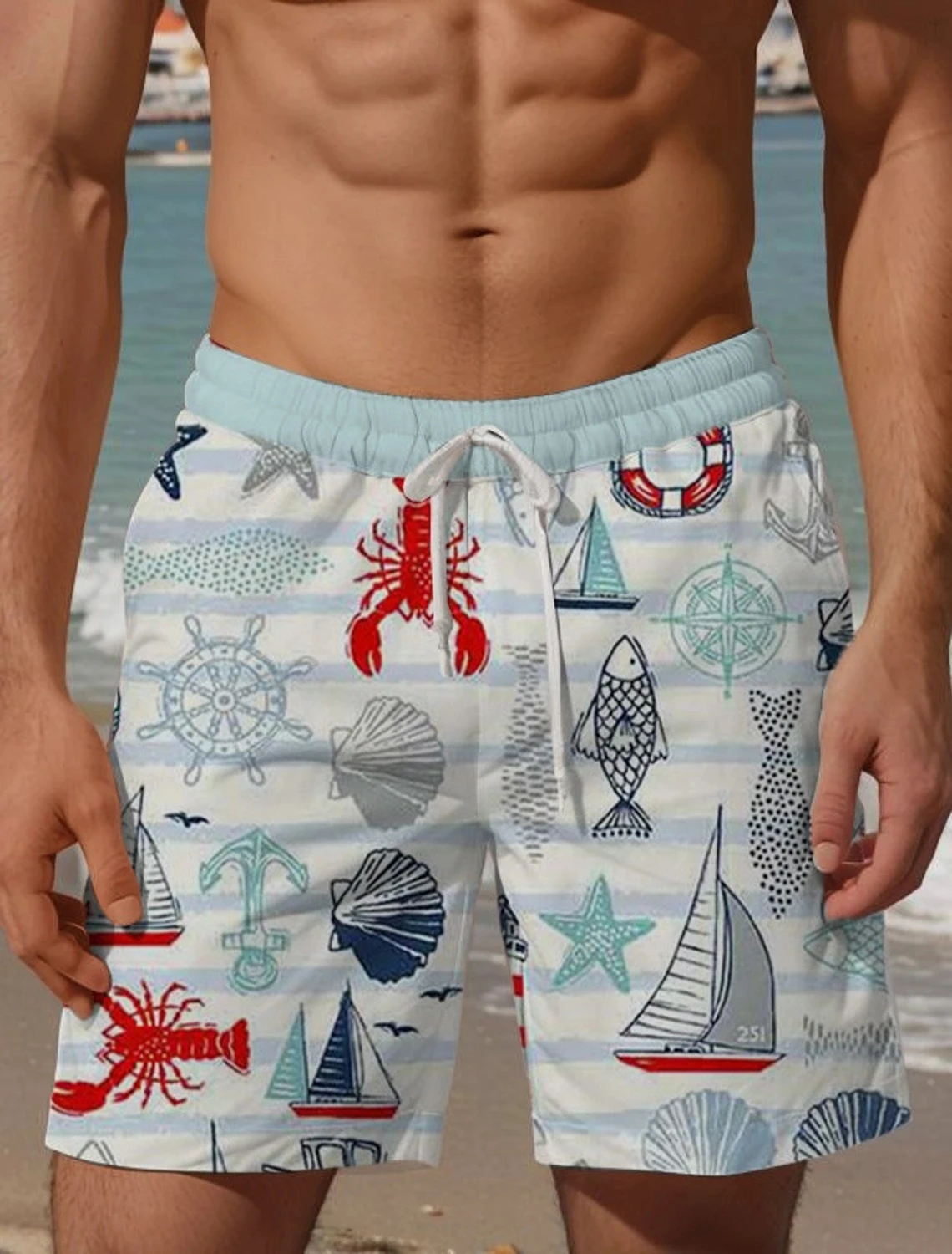 Thumbnail 2 - #8 Latest Mens Quick Dry Board Shorts Offers