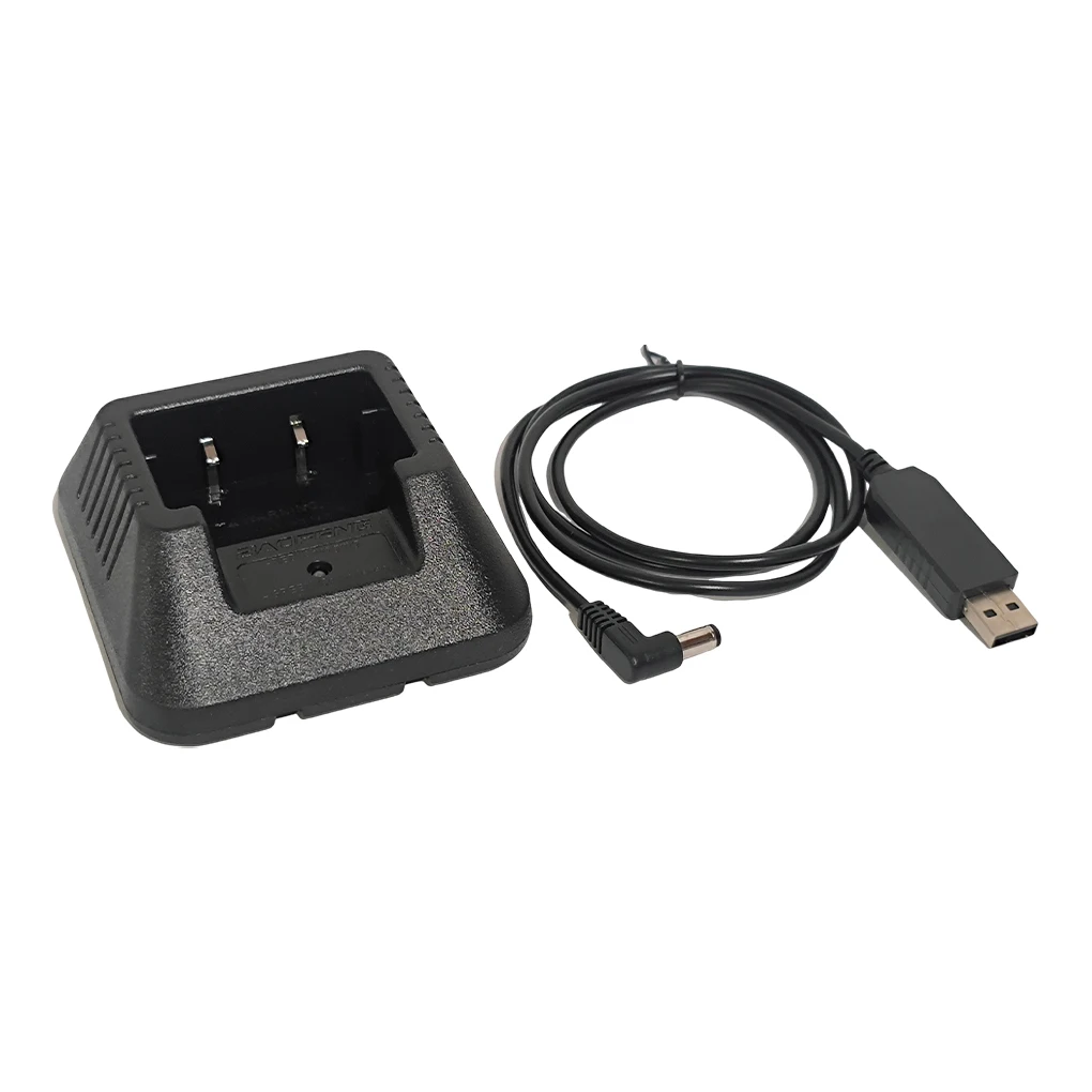 USB Battery Charger Professional Interphone Part Walkie Talkie Accessory Stable Fast Radio Charge Device Replacement for UV5R