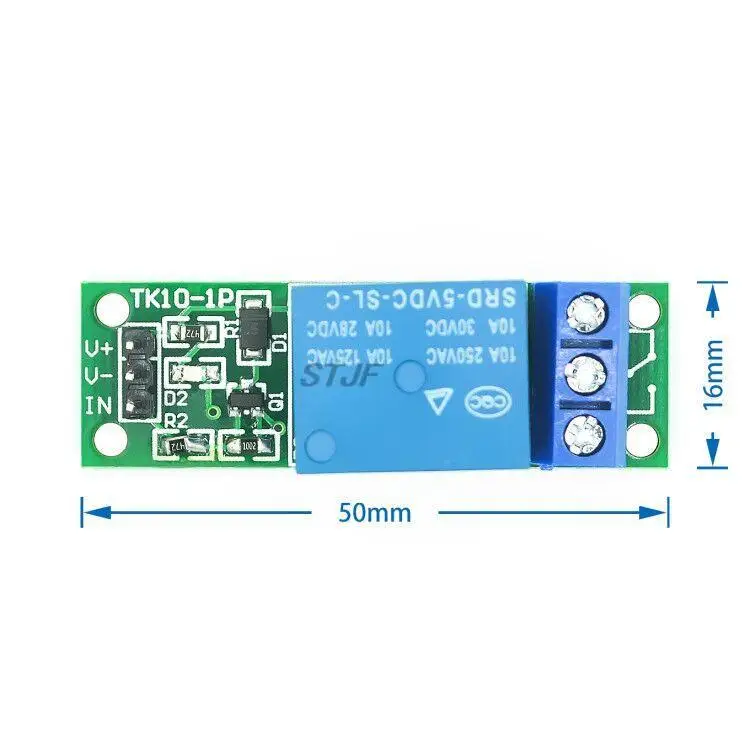 1 Channel 10A Relay Module High level effective Single-chip extension relay