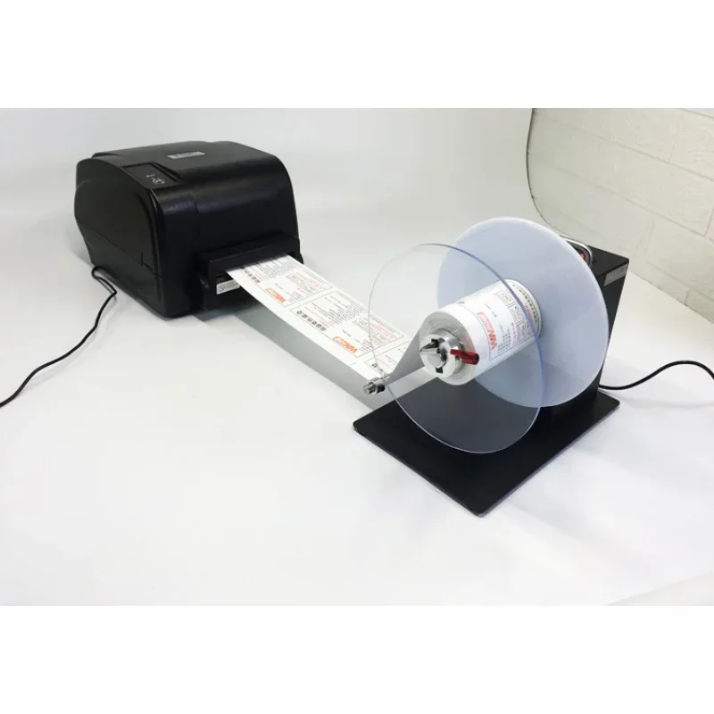DS802/DS803 Label Rewinder Automatic Self-Adhesive Tag Label Reclaimer Water Washing Label Mark Recycling Rewinding Tool