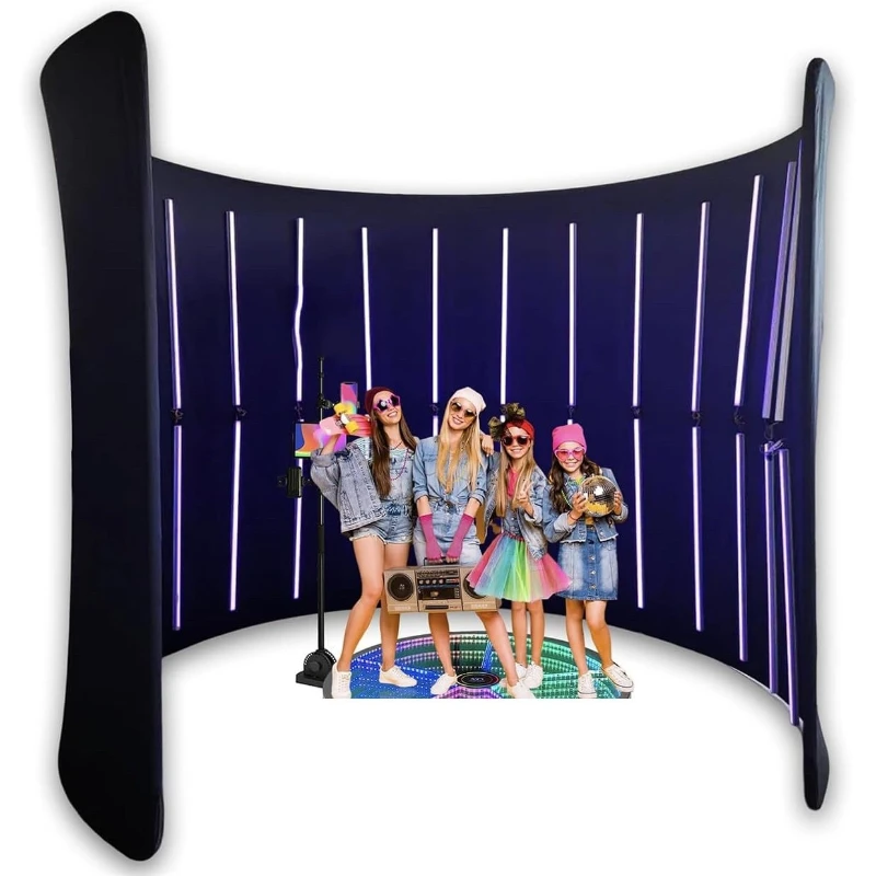 360 degree  LED  Light Emitting Diode photo booth