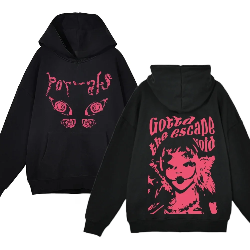 Melanie Martinez Boys Girls Hoodie Portal Tour Album Printed Sweatshirt Hip Hop Street Wear Long Sleeve Hoodie