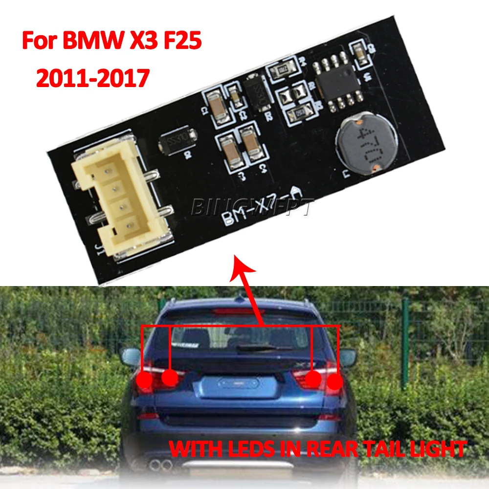 1PC For BMW X3 F25 2011-2017 Rear Driver F25 B003809.2 LED Light Plug and Play Repair Replacement Board Tail Light