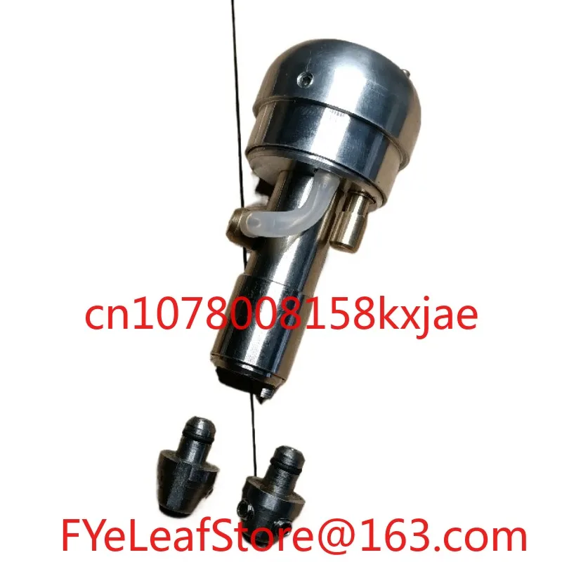 

Pneumatic Push Knife Engraved Gold Handle, Standard Replaceable Hand Control Model