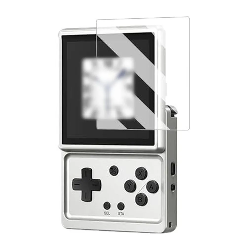 2 Pack Tempered Glass Screen Protector For Anbernic RG Rotate Handheld Console 6.9 Inch Transparent Scratch Resistant