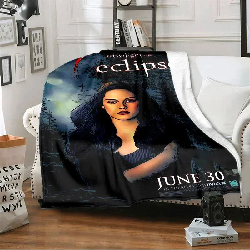 2026 The Twilight Saga Super Soft Blanket For All Season Warm Trikahan Flannel Fleece Blankets For Couch Bed Sofa Bedspread Quil