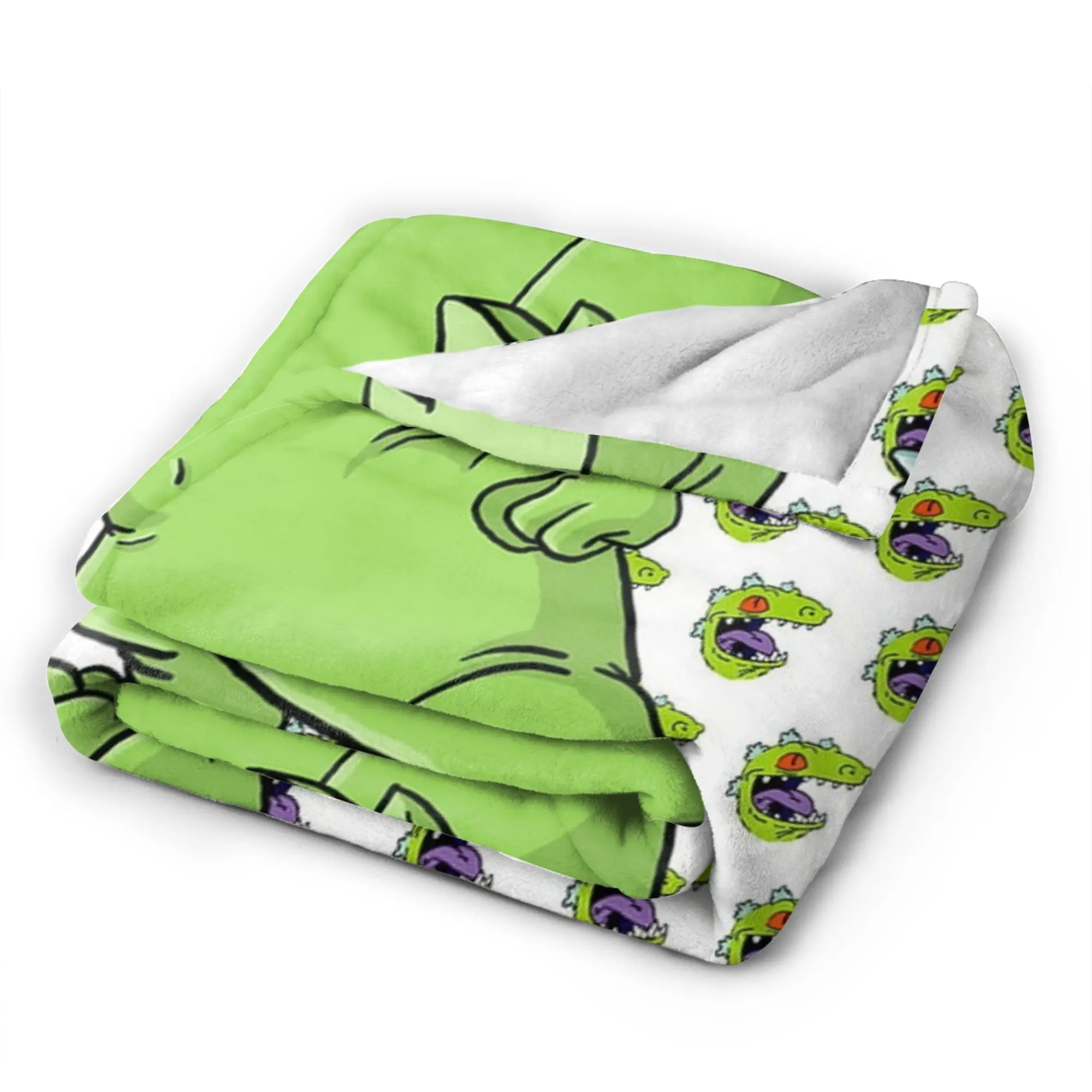 Rugrats الكرتون بطانية ناعمة دافئة التخييم أفخم رمي بطانية ديكور المنزل الموضة الفانيلا المفرش غطاء سرير أريكة #5