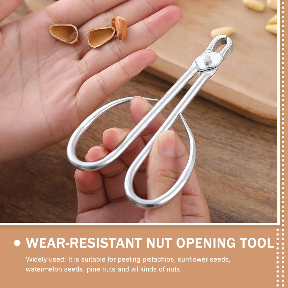 Opener Pine Nut Clip Multi-use Cracking Tool Metal Opening Daily Portable Household