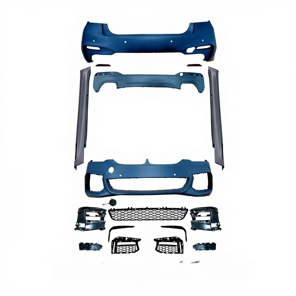 

For the new 5 Series MT full car kit with front/rear lip spoiler, grille cover, fog lamp cutout