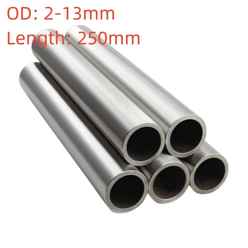 Tamanho variado OD 4mm, 5mm, 6mm, 7mm, 8mm, 13mm, ID1, 2mm, 3mm, 4mm, 5mm, 6mm, 7mm, 8mm, 9mm, 10mm, 11mm, 12mm, Comprimento 304 aço inoxidável Capilar Tube, Silver Pipe