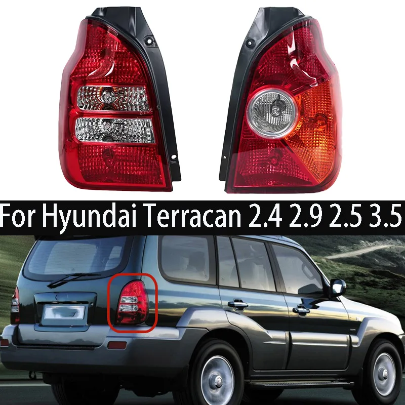 

Tail Light Assembly For Hyundai Terracan 2.4 2.9 2.5 3.5 Rear Bumper Tail Lamp With Bulb