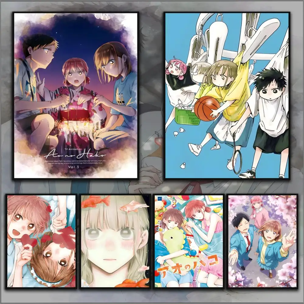 آو نو هاكو ملصق HD الفن لزجة جدار مقاوم للماء المنزل أنيمي فيلم المغني غرفة المعيشة غرفة نوم بار الديكور الجمالي