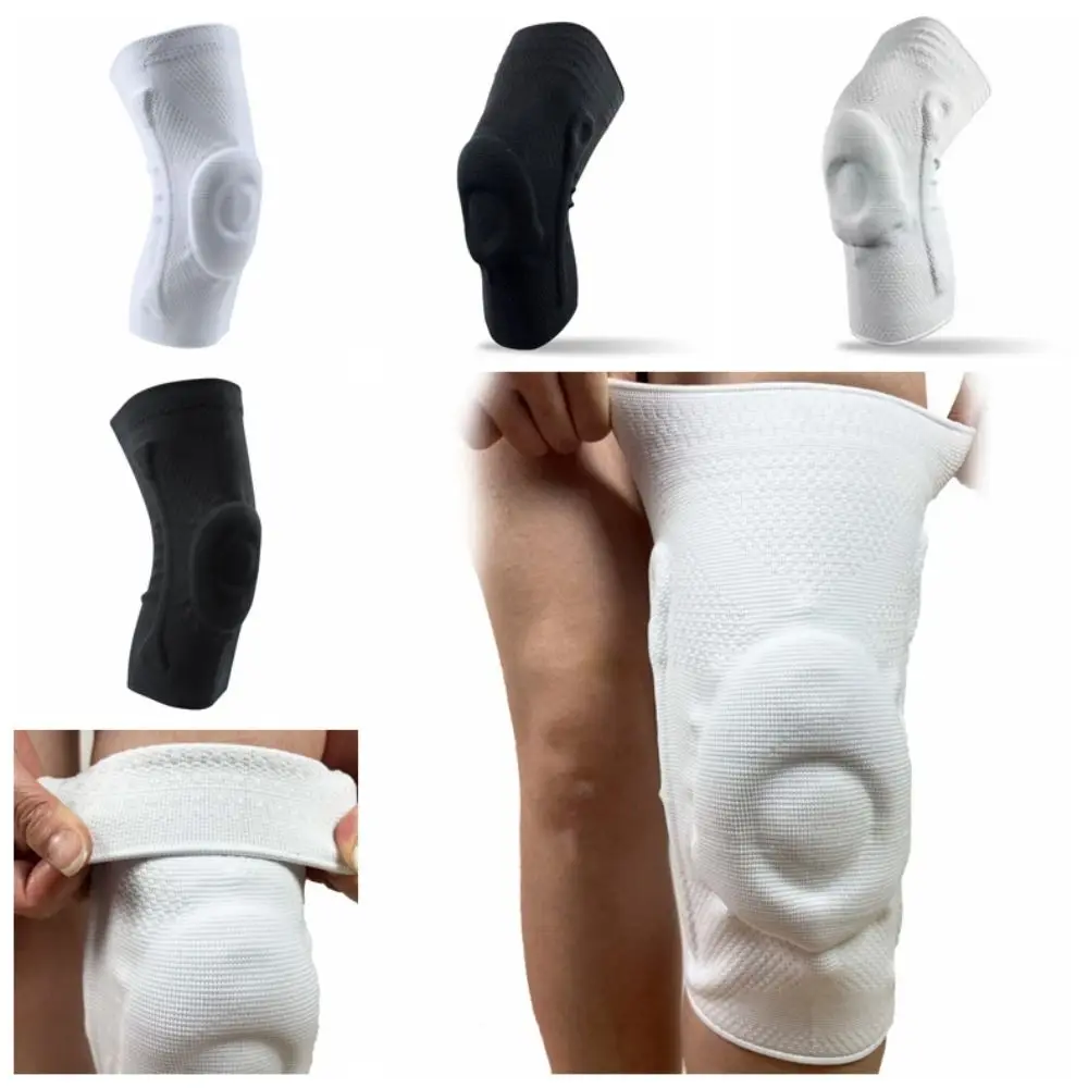 

Compression Knee Brace Side Stabilizers Knee Support Knee Sleeve Elastic Sports Safety Knee Pads Running Fitness