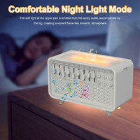 White Noise Sleep Sound Machine Essential Oil Diffuser with BT Speaker Night Light Aroma Diffuser for Adults Sleeping Meditation