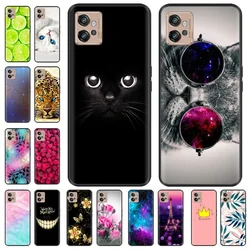 For Motorola Moto G32 Case for Moto G32 Cartoon Cute TPU Matte Soft Silicone Phone Back Cover MotoG32 G 32 Case Fundas 6.5''
