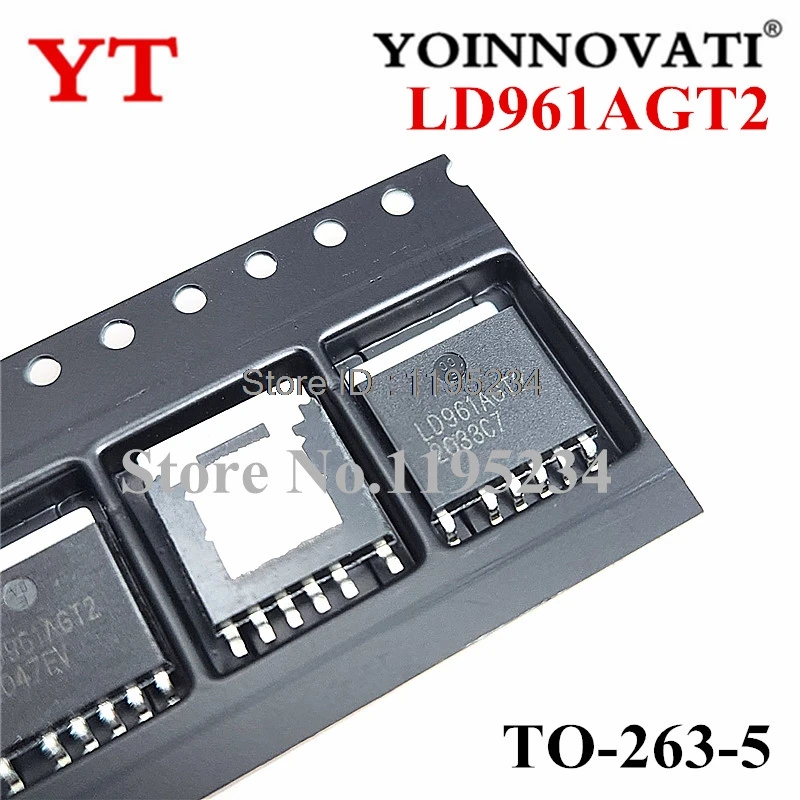 1-10pcs/lot LD961AGT2 LD961AG LD961 TO-263-6