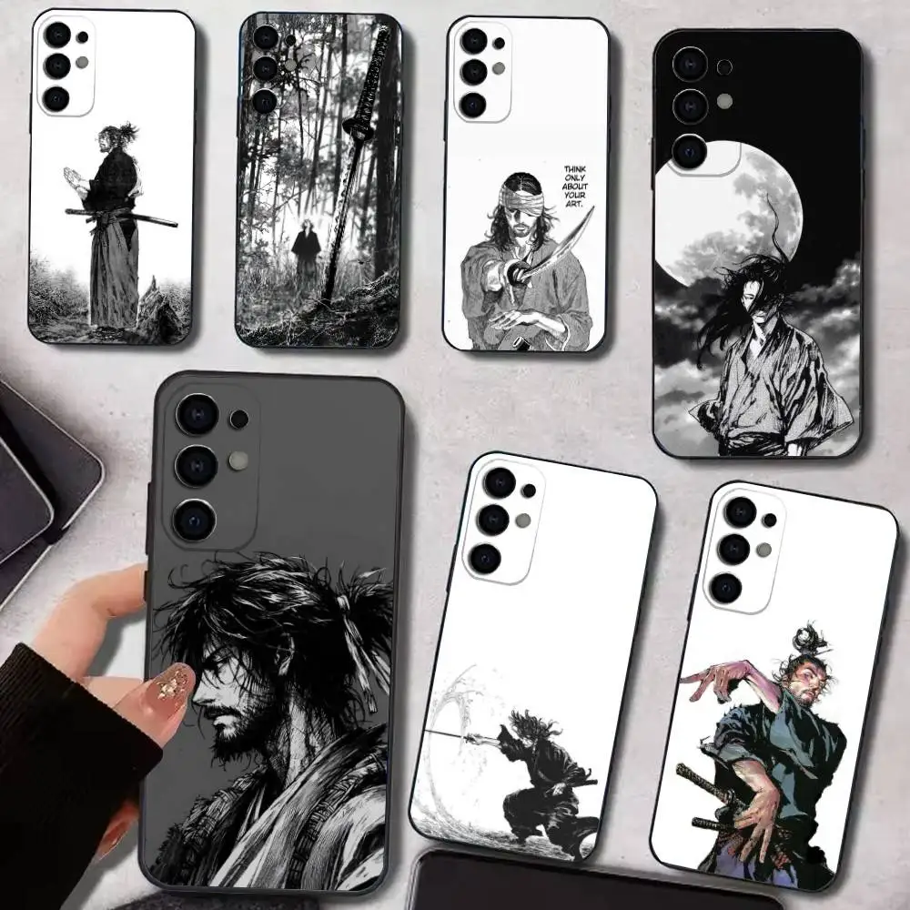 

Miyamoto V-Vagabond M-Musashi Phone Case Silicone Soft For Samsung S25,S24,S21,S22,S23,S30,Ultra,S20,Plus,Fe,Lite
