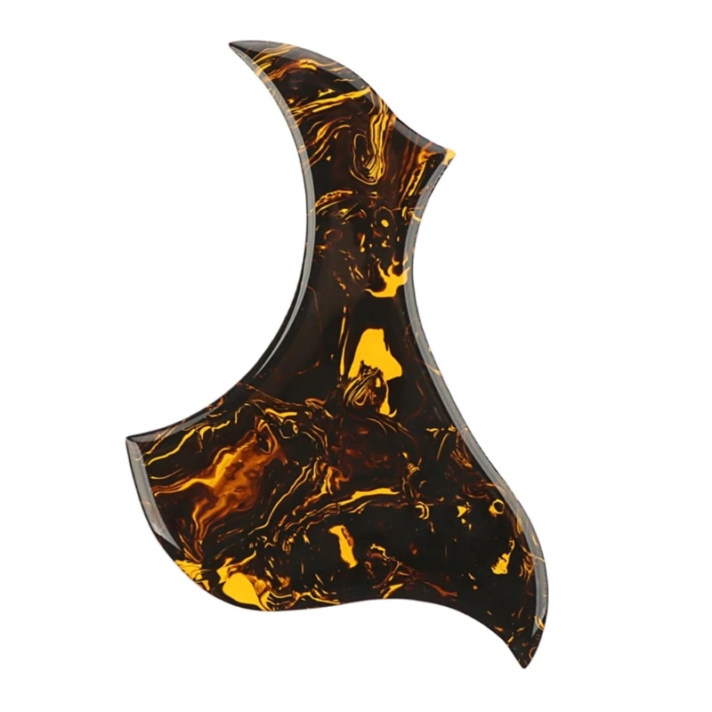 Yellow Pattern Protective Guard PVC Texture Guitar Faceplate for Electric Guitar