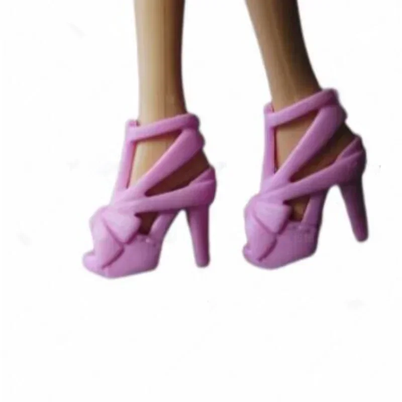 High quality YJ89 classic shoes flat foot high heels sandals fun to choose for your Barbiie dolls 1/6 Scale accessories